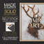 «Stag Study II», reproduction encadrée - bois massif-858663249