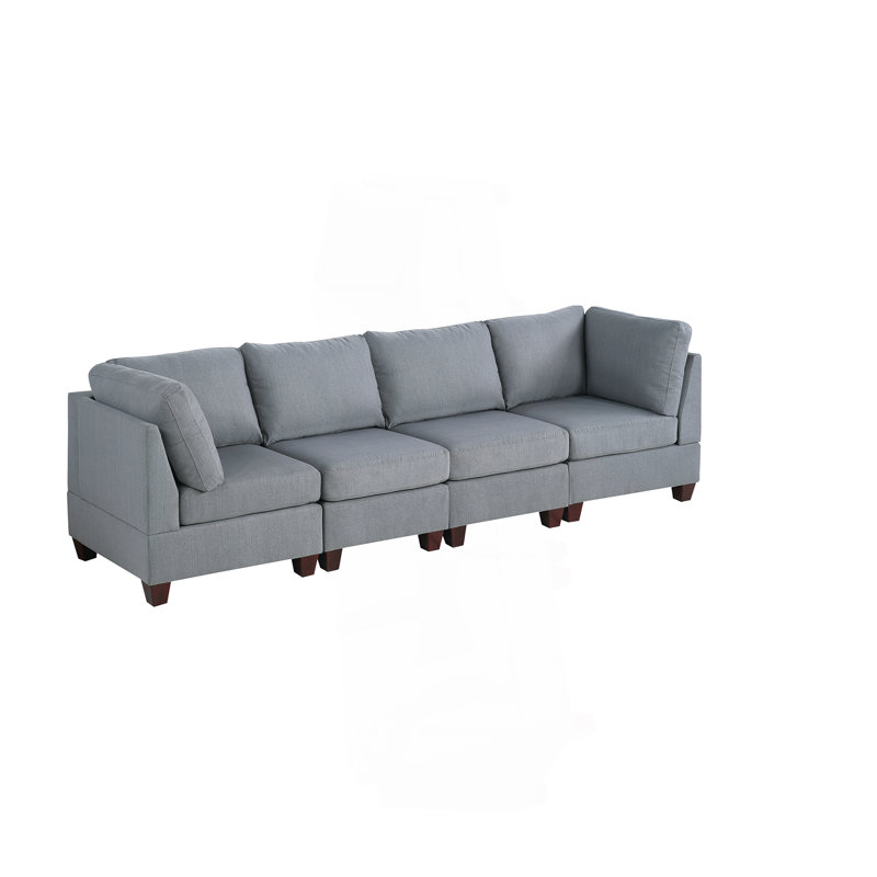 Ensemble modulaire - 4 pièces en gris