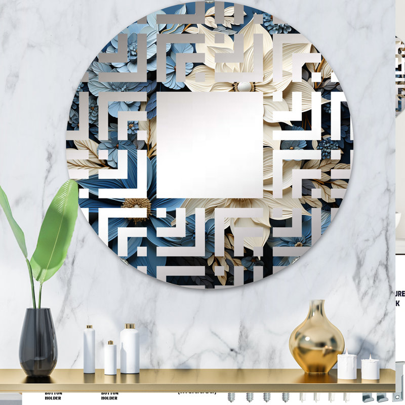 Circle Wall Mirror, 31.4" x 31.4"