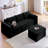 Modular Sectional Sofa (Black)