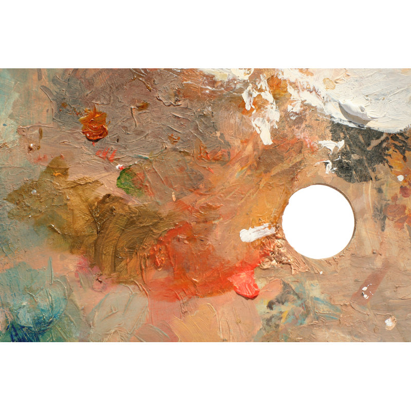 Art Paint Palette - Wrapped Canvas Print, 61cm H x 91cm W
