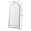Miroir de plancher Audrone-690715941