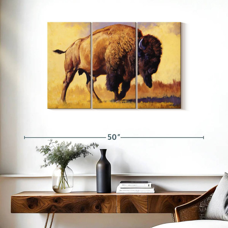 Brampt Tatanka, 24" H x 38" W