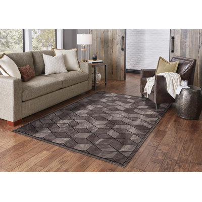 Aylynn Geometric Area Rug