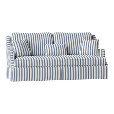 Savannah 87.5'' Slipcovered Sofa