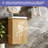 Aditya 16" Wall-mounted Small Bathroom Vanity, Solid Acacia Wood Cabinet With White Smc Resin Sink And Soft-close Door, Modern Design