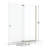 Cantour - W x 76'' H Pivot Door Frameless Shower Door with-15662786-15662787