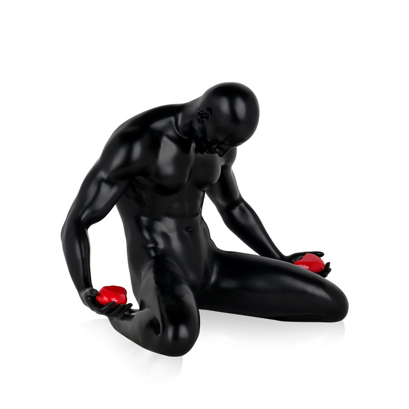 People Statue, Black