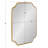 Aransa Scalloped Rectangle Wall Mirror-564624765-564624766