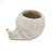 Decorative Sand And Cement Snail Planter With Textured Beige Finish-6790417