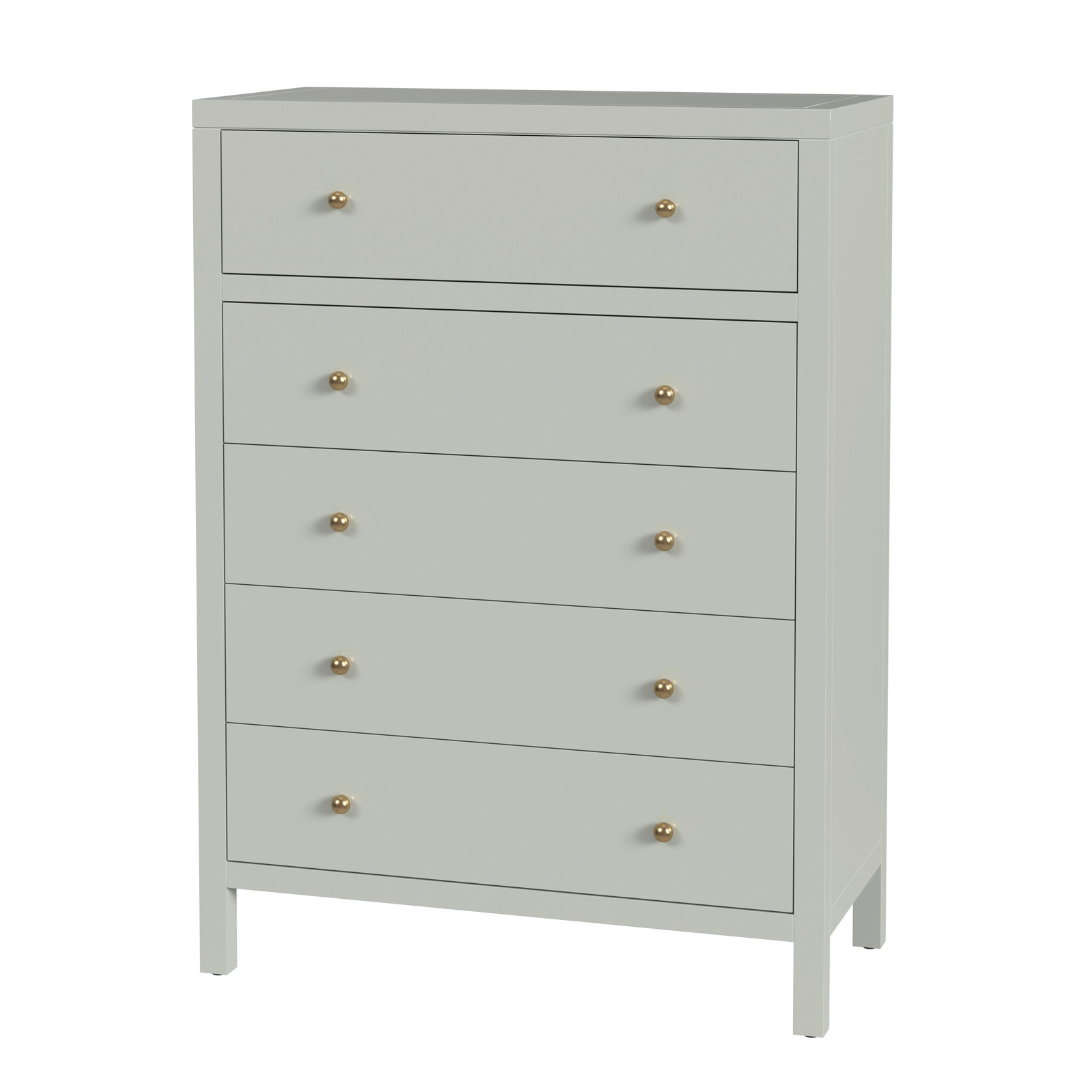 Celine 36" Acacia Dresser, Sage Green