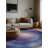 Machine Washable Purple Area Rug-666145977