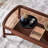 Minimalist Style Walnut Coffee Table-1409803990