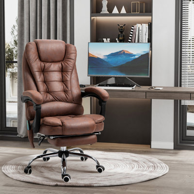 Barkett Upholstered Executive Chair with Massage Feature