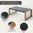 Arunas 10 Persons Outdoor Conversation Furniture Set Seating Group with Wood Pattern and Cushions