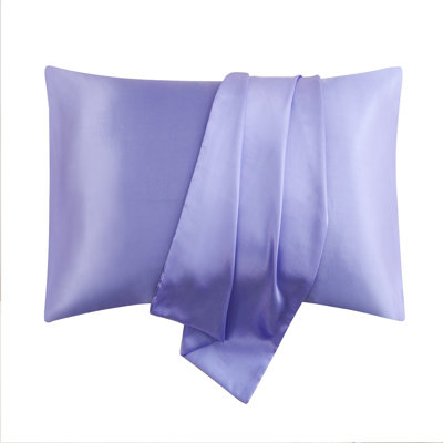 Simulated Silk Pillowcase For Hair And - Simulated Silk Pillowcase 2 Sets 20x36 Inches With Envelope Closure