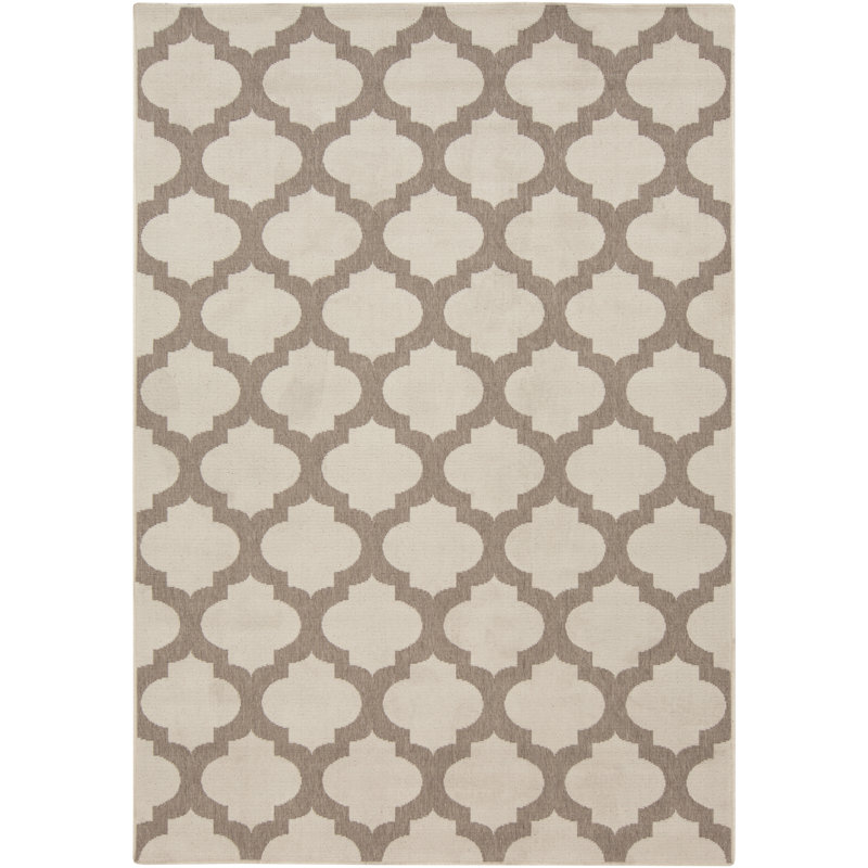 Jessamarie Geometric Indoor / Outdoor Rug, Rectangle 8'9" x 12'9"
