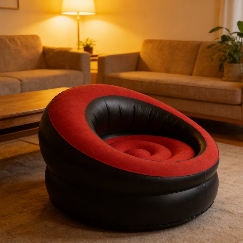 Fauteuil gonflable simple pour canapé gonflable