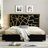 Upholstered Metal Platform Bed-993979597-993979599