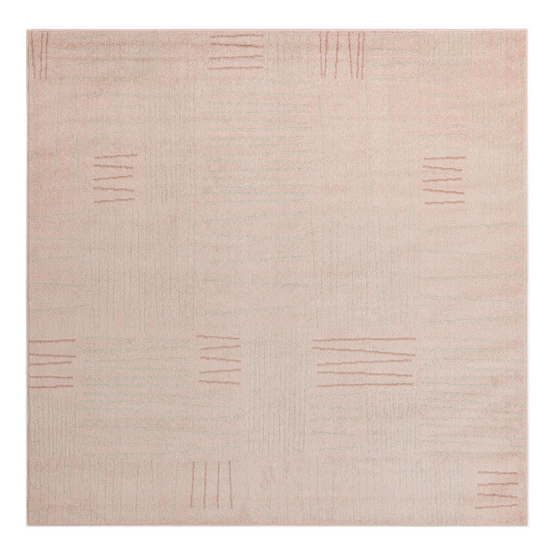 Anaka Geometric Indoor Rug, Square 7'10"