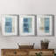 Blue Blue Horizon I - Ensemble de 3 cadres photo-753313696-753313699