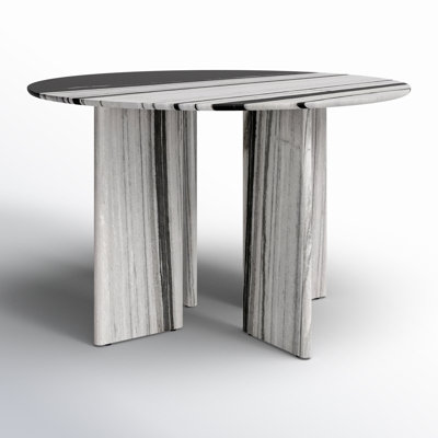Arian 48'' Round Marble Dining Table