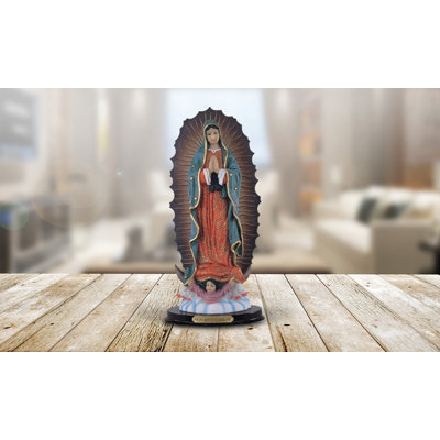 Jayvaris 9"H Our Lady of Guadalupe Holy Figurine Unique Gifts