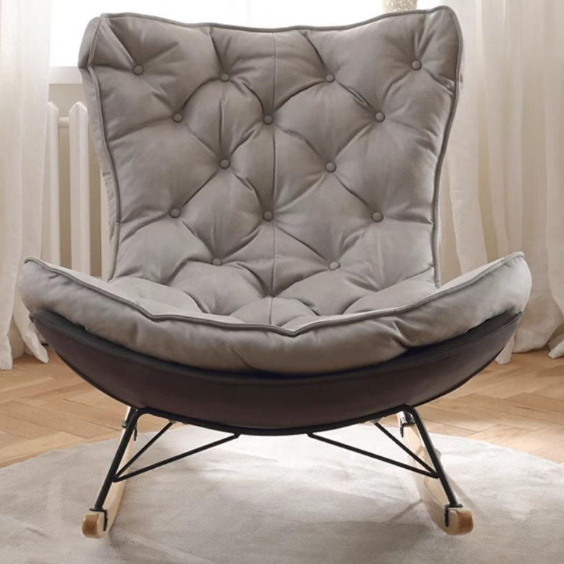 Chaise berçante Creative, Gris