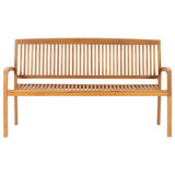 Arlogh Teak Traditional Bench