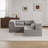 Compression Mahjong Sofa,Convertible Floor Sofa Bed,Diy Boneless Modular Sectional Sofa,No Assembly Required,Circle Fleece Fabric,Oversized 3 Seater With 3 Pillows,Light-Grey-61771210