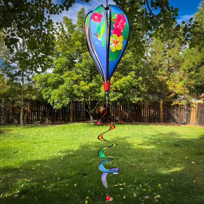 Montgolfière avec colibri