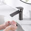 Robinet de salle de bain monocorps à poignée simple-98229983