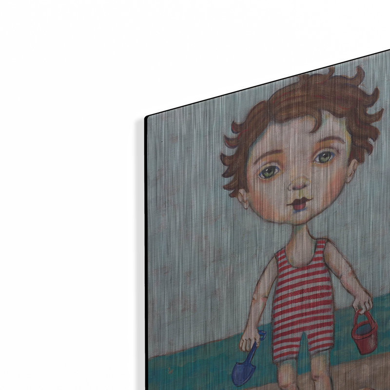 «Beach Boy» par Holly Wojhan, H 16 po x l 12 po