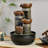 Aalasia Indoor Outdoor Cascade Fountain with Lights