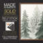 «Christmas Holiday Art XC III», reproduction encadrée - bois massif-574733017-574733014
