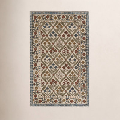 Alice Hand-Woven Floral Rug