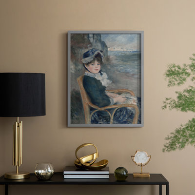 Vintage Portrait Print CXXII Framed Print - Solid Wood