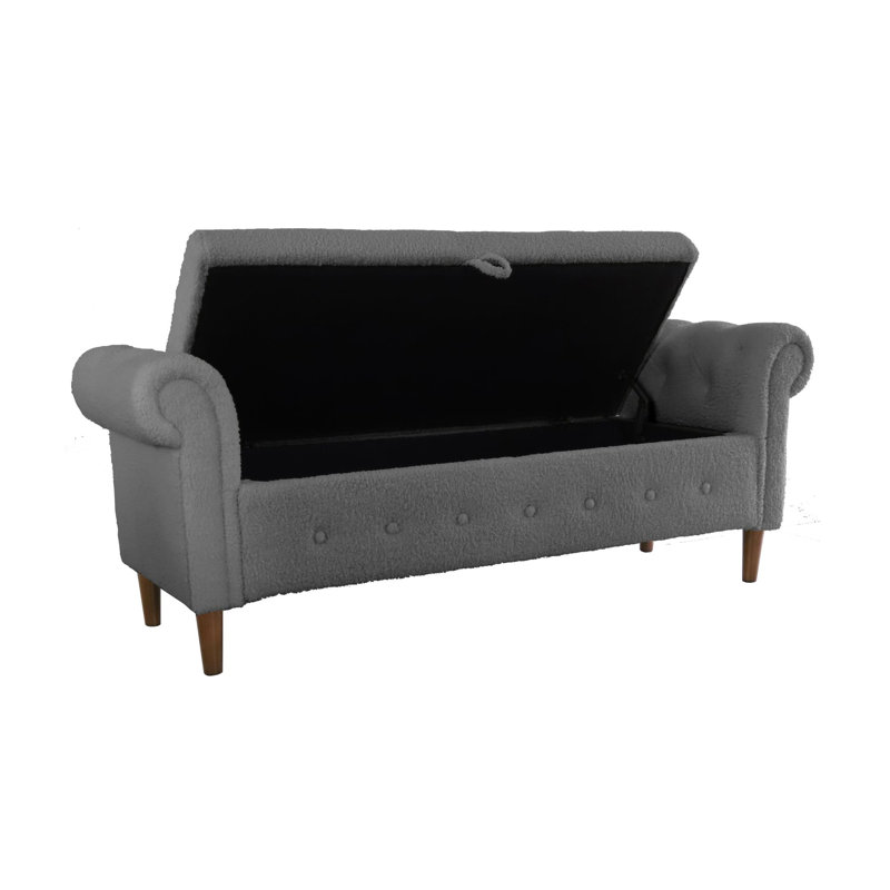 Banc de rangement multifonctionnel rectangulaire