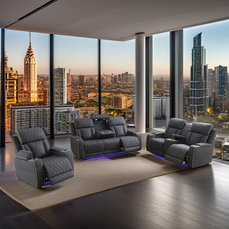 Ensemble de fauteuil inclinable électrique Nuvola