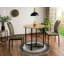 Aliyha Round Metal Base Dining Table-1878347974