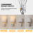 25.5'' Modern Ceramic Table Lamp Hollowed-out Leaf Bedside Lamp