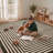 Monaco Series Abrstract Black/Gray/Ivory/Beige Area Rug-154172648