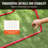 VEVOR Soccer Rebounder Rebound Net, Kick-Back 39"x39"