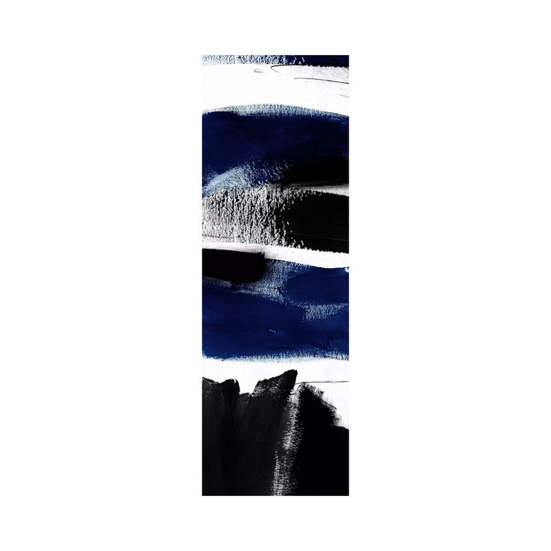 Capsize by Isabelle Z - Panoramic Painting on Canvas, 30.48 cm H x 91.44 cm W x 1.91 cm D, Wrapped Canvas