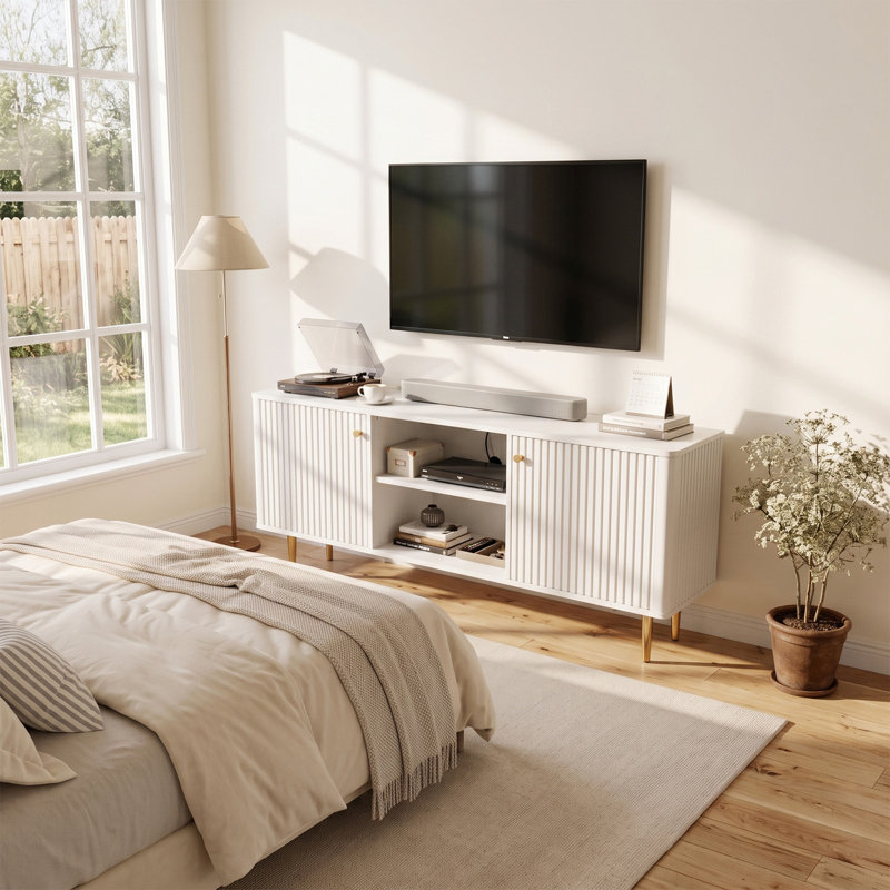 TV Stand for TVs up to 65", White