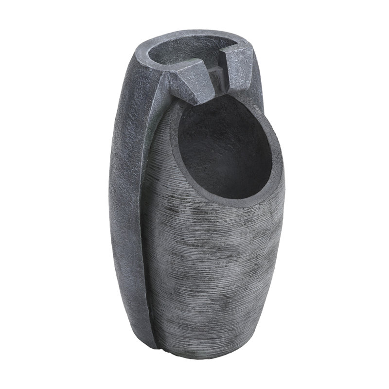 Outdoor Urn Fountain with Lights