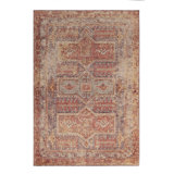 Distressed Homage Handmade Kilim Wool Geometric Area Rug