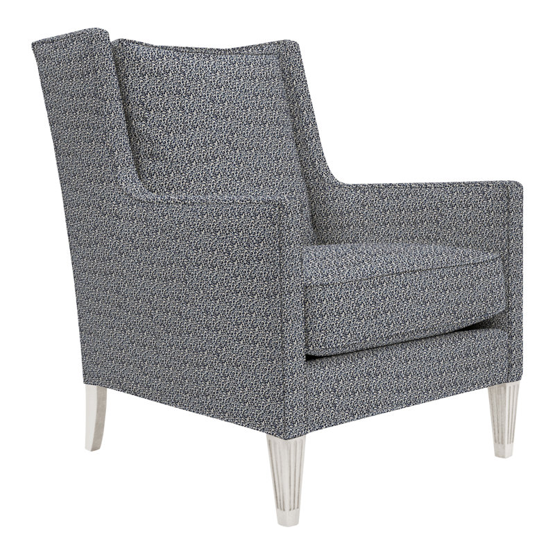Alec Wingback Chair, No, Impala Linen, Casa Blanca