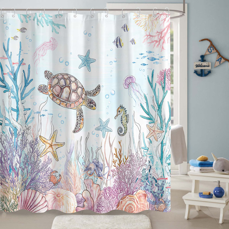 Rideau de douche nautique Lifeella
