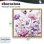 Cadre flottant fleurs mauves et roses, design par Kim Lewis-1062097692-1062097695